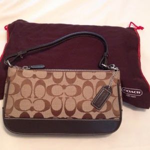 Coach B062-6094 Signature Brown Demi Bag